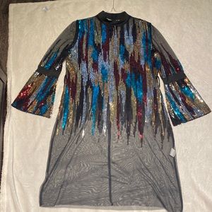 Sequins short dress
